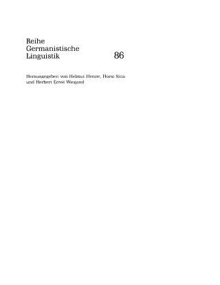 صورة الغلاف: Geschichte der psychologischen Sprachauffassung in Deutschland von 1850 bis 1920 1st edition 9783484310865