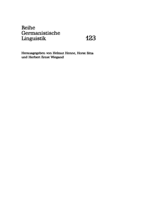 Cover image: Maschine, mentales Modell, Metapher 1st edition 9783484311237