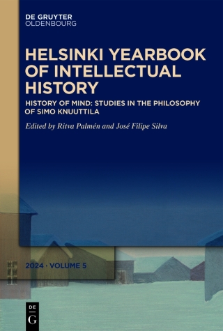 Cover image: History of Mind: Studies in the Philosophy of Simo Knuuttila 1st edition 9783111378305