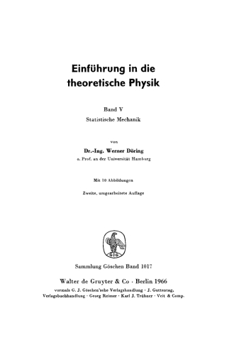 表紙画像: Statistische Mechanik 2nd edition 9783111021324