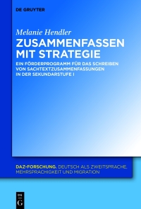 Imagen de portada: Zusammenfassen mit Strategie in mehrsprachigen Unterrichtskontexten 1st edition 9783111385938