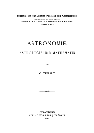 Cover image: Astronomie, Astrologie und Mathematik 1st edition 9783111042534