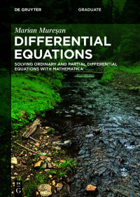 صورة الغلاف: Differential Equations 1st edition 9783111411095