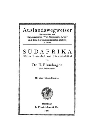 表紙画像: Südafrika 1st edition 9783111049656