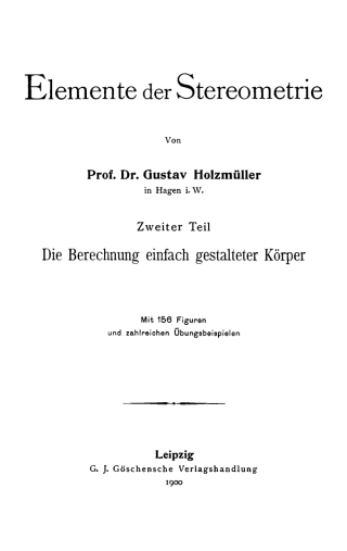 Imagen de portada: Die Berechnung einfach gestalteter Körper 1st edition 9783111057729