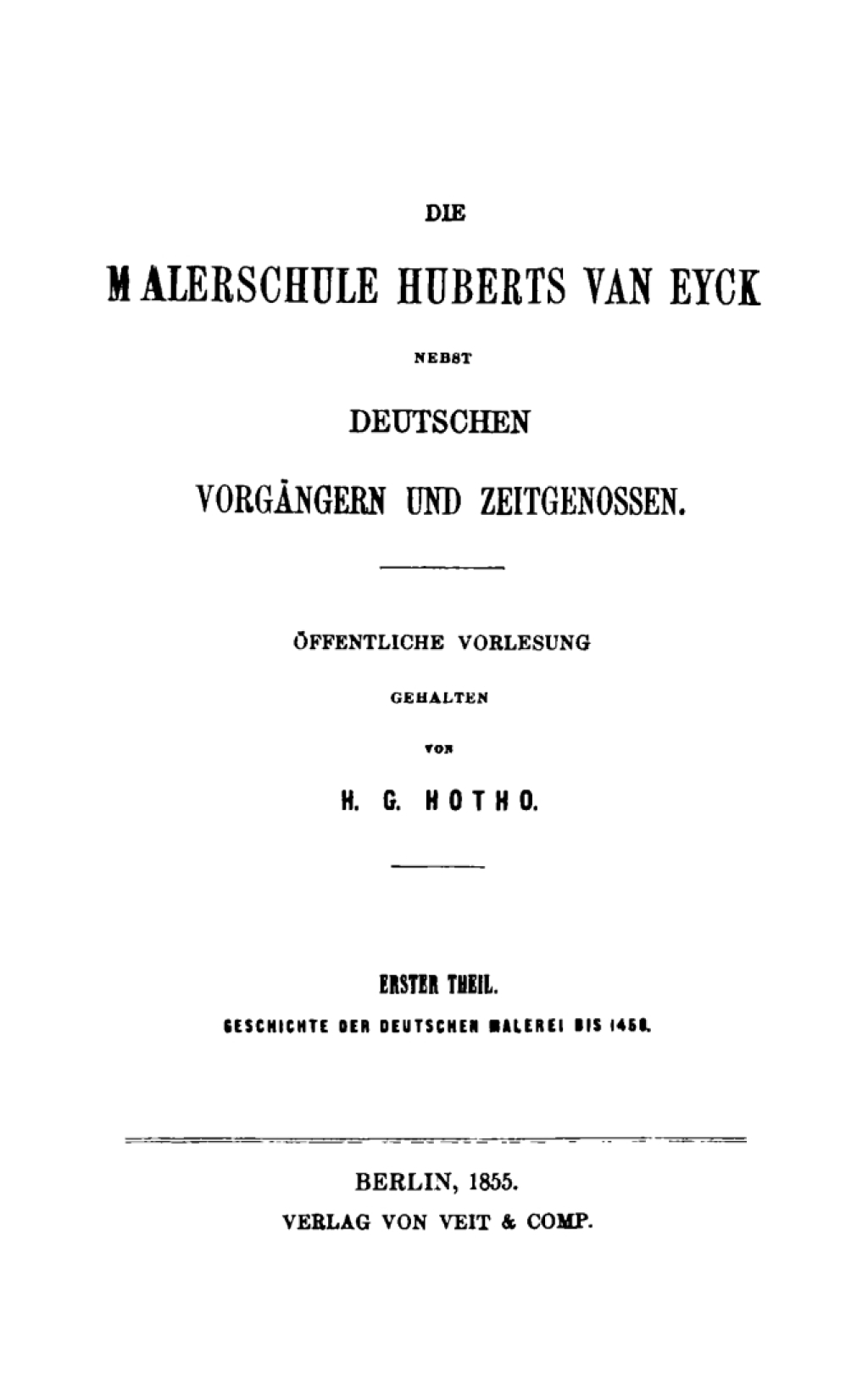 Geschichte der deutschen Malerei bis 1450 1st Edition