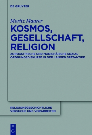 Cover image: Kosmos, Gesellschaft, Religion 1st edition 9783111428406