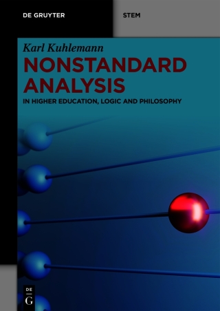 Imagen de portada: Nonstandard Analysis 1st edition 9783111428871
