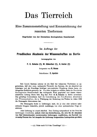 Imagen de portada: Myriapoda, 3. Polydesmoidea 1st edition 9783111065182