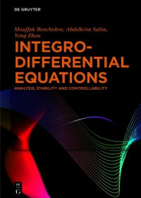 Imagen de portada: Integro-Differential Equations 1st edition 9783111437798