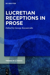 Cover image: Lucretian Receptions in Prose 1st edition 9783111443669