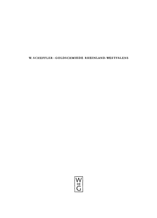 Imagen de portada: Coesfeld - Zülpich 1st edition 9783111084510