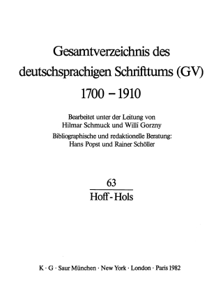 Imagen de portada: Hoff - Hols 1st edition 9783111084985