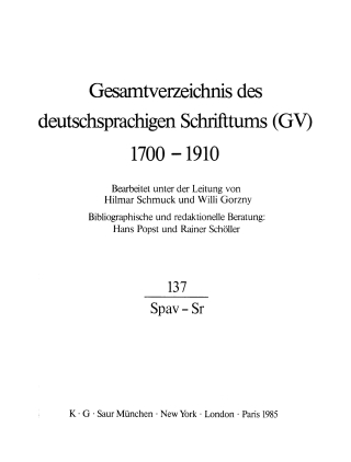 Imagen de portada: Spav - Sr 1st edition 9783111086682