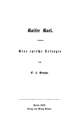 Cover image: Kaiser Karl 1st edition 9783111094960