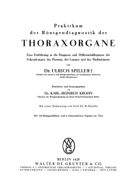 Cover image: Praktikum der Röntgendiagnostik der Thoraxorgane 1st edition 9783111113234