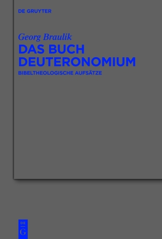 Omslagafbeelding: Das Buch Deuteronomium 1st edition 9783111484266