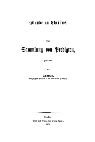 Imagen de portada: Glaube an Christus 1st edition 9783111120232