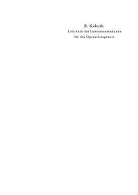 Imagen de portada: Lehrbuch der Instrumentenkunde für die Operationspraxis 4th edition 9783111129679