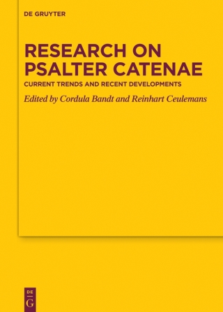 Imagen de portada: Research on Psalter Catenae 1st edition 9783111502403