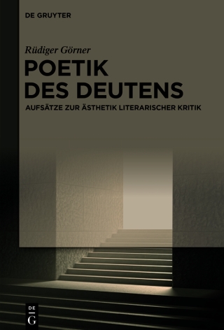 Cover image: Poetik des Deutens 1st edition 9783111510026