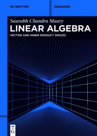 Imagen de portada: Linear Algebra 1st edition 9783111515700