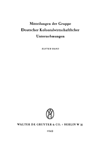 Immagine di copertina: Die nutzbaren Minerallagerstätten von Kamerun und Togo 1st edition 9783111173603