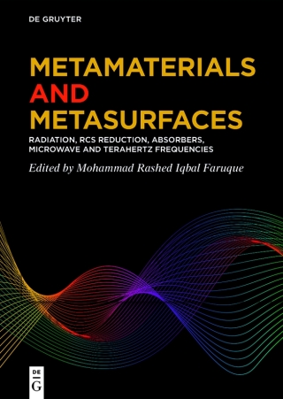 Cover image: Metamaterials and Metasurfaces 1st edition 9783111538945