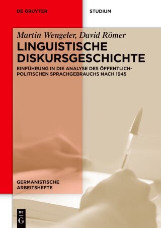 Cover image: Linguistische Diskursgeschichte 1st edition 9783111544038