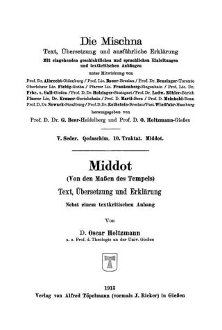 Imagen de portada: Middot 1st edition 9783111181400
