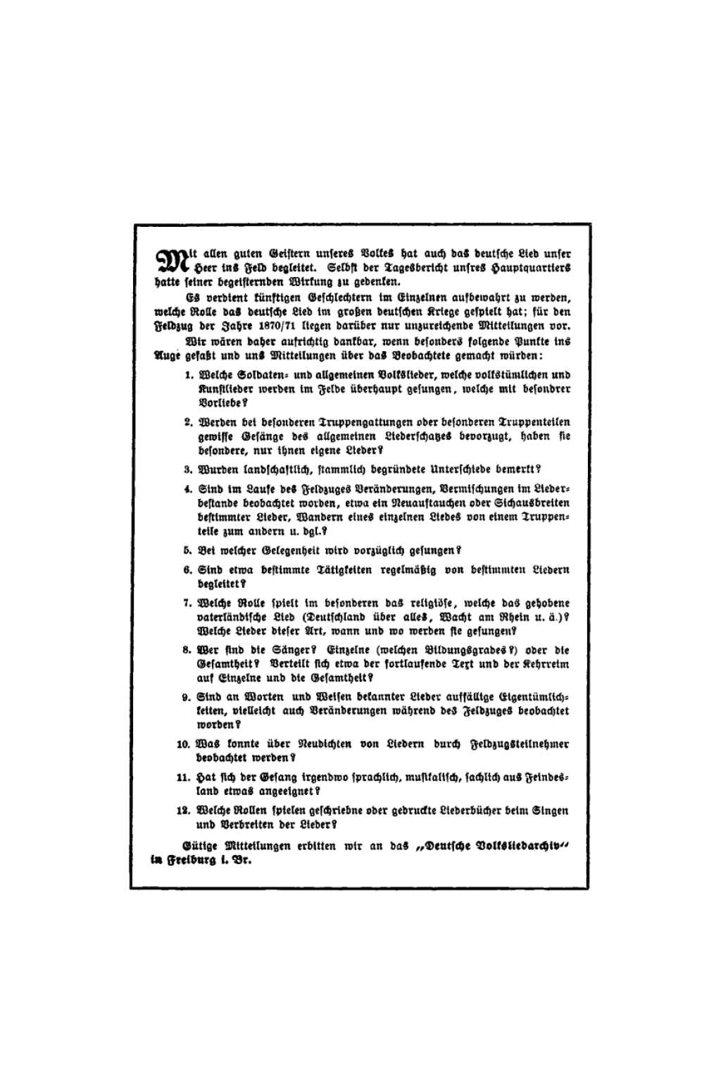 Das deutsche Soldatenlied im Felde 1st Edition