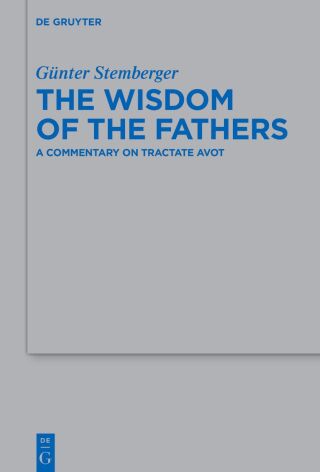 Imagen de portada: The Wisdom of the Fathers 1st edition 9783111556864