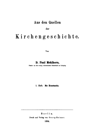 Cover image: Bis Konstantin 1st edition 9783111196602