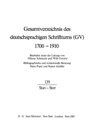 Cover image: Stav - Ster 1st edition 9783111207780