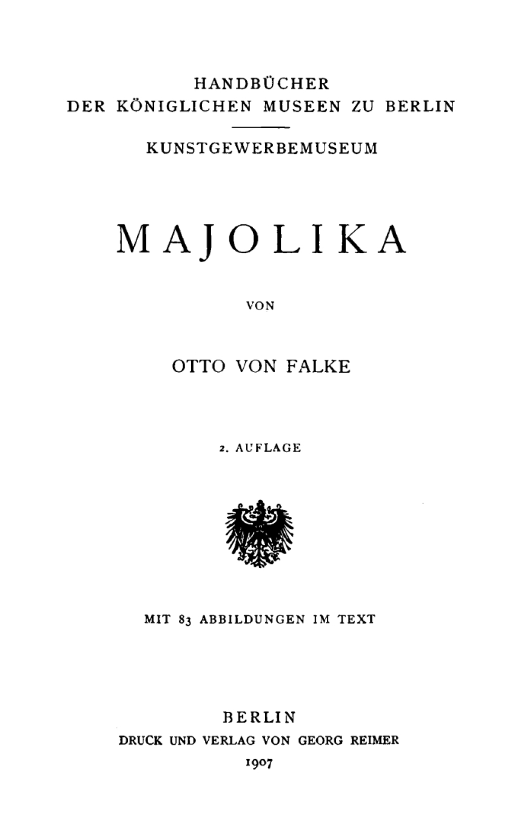 Majolika 2nd Edition
