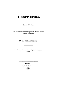 Immagine di copertina: Über Iritis 1st edition 9783111216812