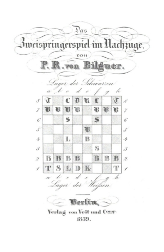 Cover image: Zur Theorie des Schachspiels. Das Zweispringerspiel im Nachzuge 1st edition 9783111221595