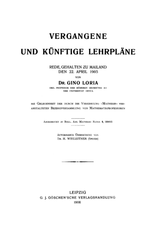 Omslagafbeelding: Vergangene und künftige Lehrpläne 1st edition 9783111224992