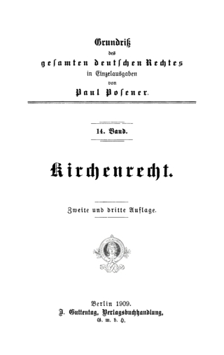 表紙画像: Kirchenrecht 2nd edition 9783111230092