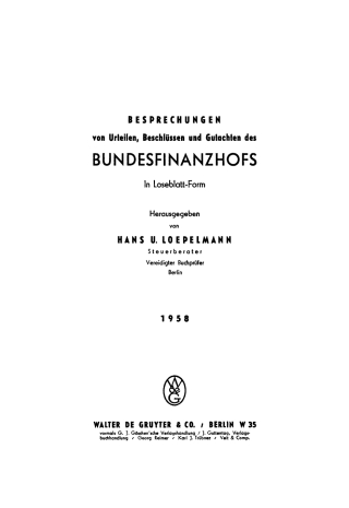 Imagen de portada: 1958 1st edition 9783111231020