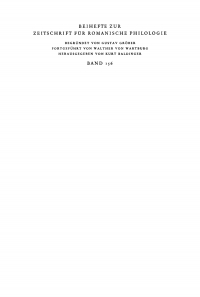 表紙画像: Die Allegorie im französischen Theater des 15. und 16. Jahrhunderts 1st edition 9783484520615