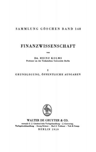 Cover image: Grundlegung, öffentliche Ausgaben 1st edition 9783111233772