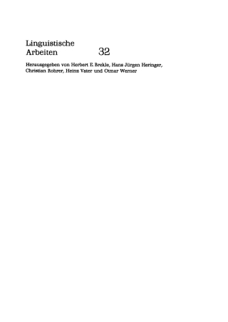 Imagen de portada: Grammatik 1st edition 9783484102477