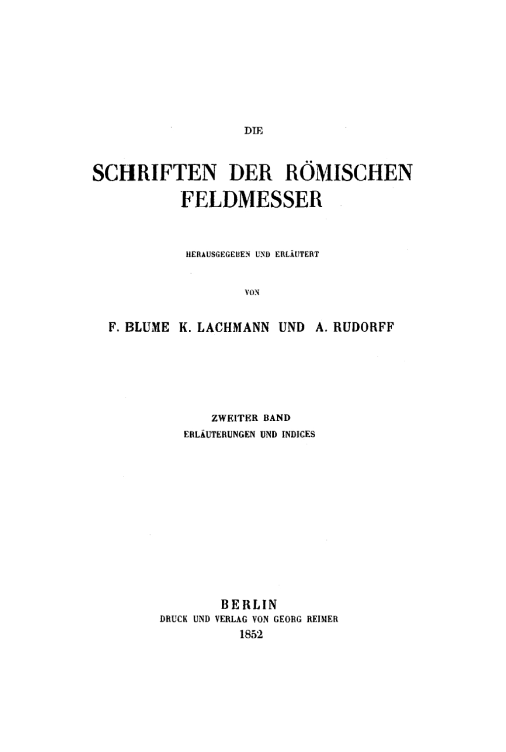 Erläuterungen und Indices 1st Edition