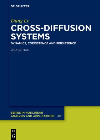 Imagen de portada: Cross-Diffusion Systems 2nd edition 9783111615578