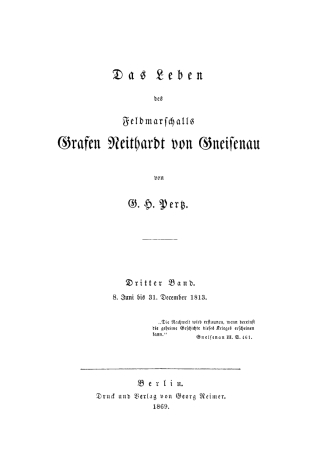 Cover image: 8. Juni bis 31. Dezember 1813 1st edition 9783111244327