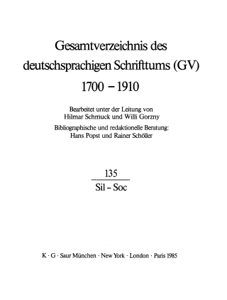 Cover image: Sil - Soc 1st edition 9783111246826