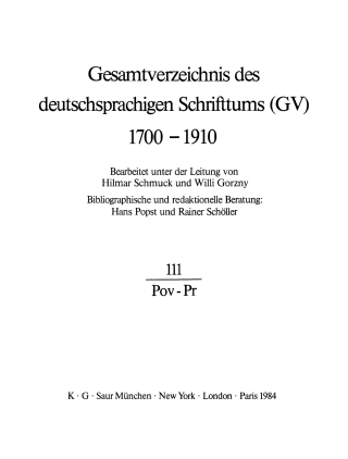 Imagen de portada: Pov - Pr 1st edition 9783111248486