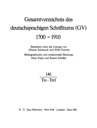 Cover image: Tie - Tref 1st edition 9783111249872