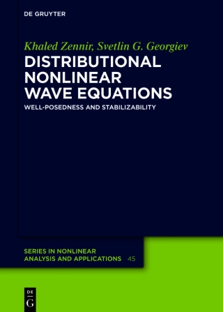 Cover image: Distributional Nonlinear Wave Equations 1st edition 9783111633688